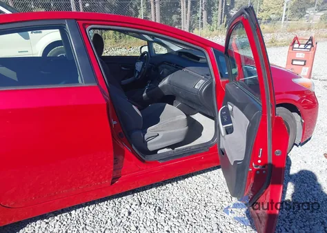 2012 Toyota Prius Two из США, поврежденный, VIN JTDKN3DU7C1594013